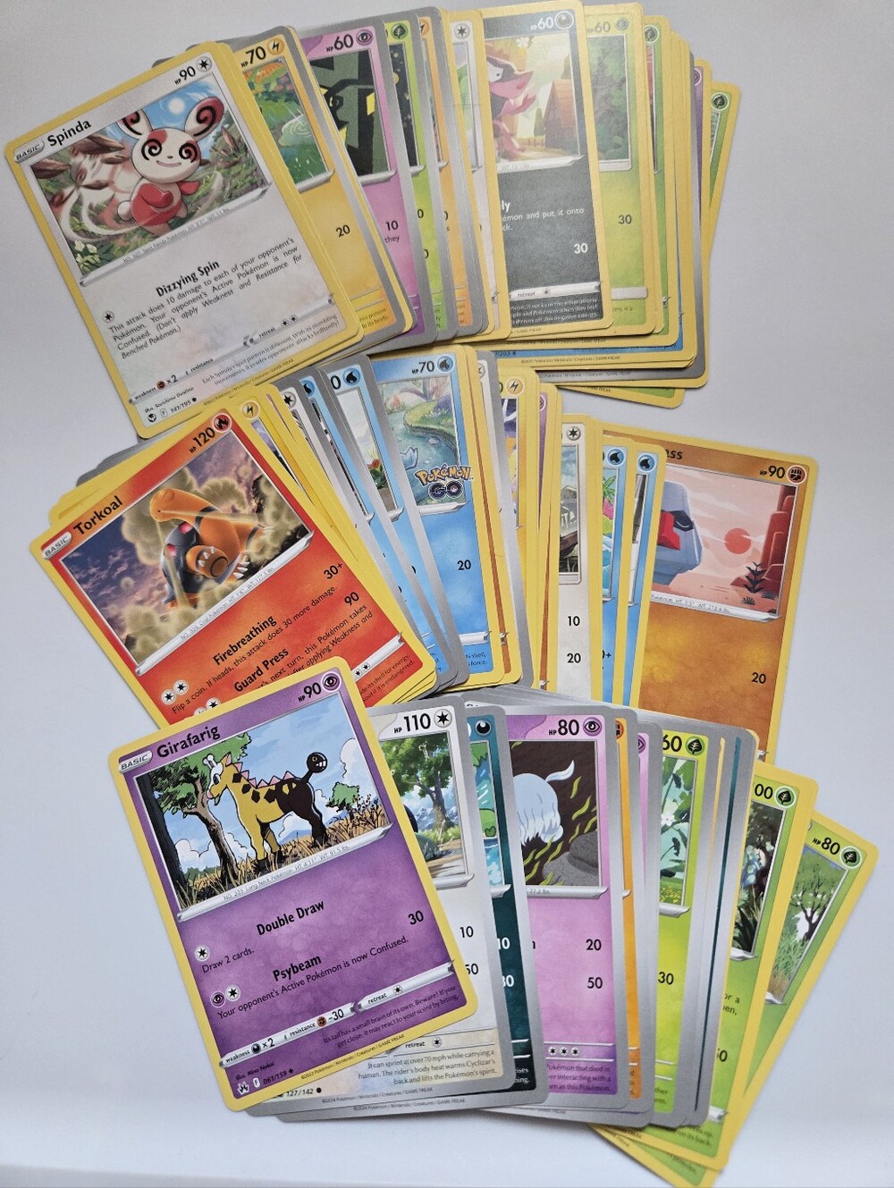 60x Pokemon Cards Lot